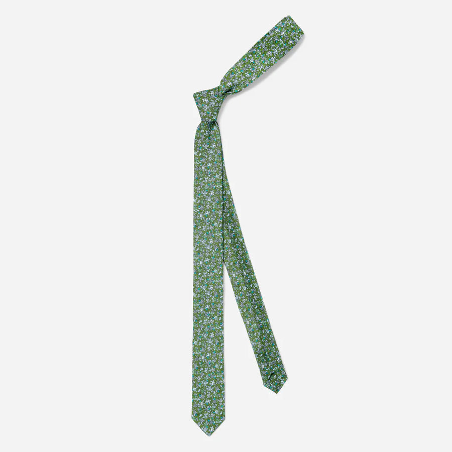 Wild Rosa Olive Green Tie