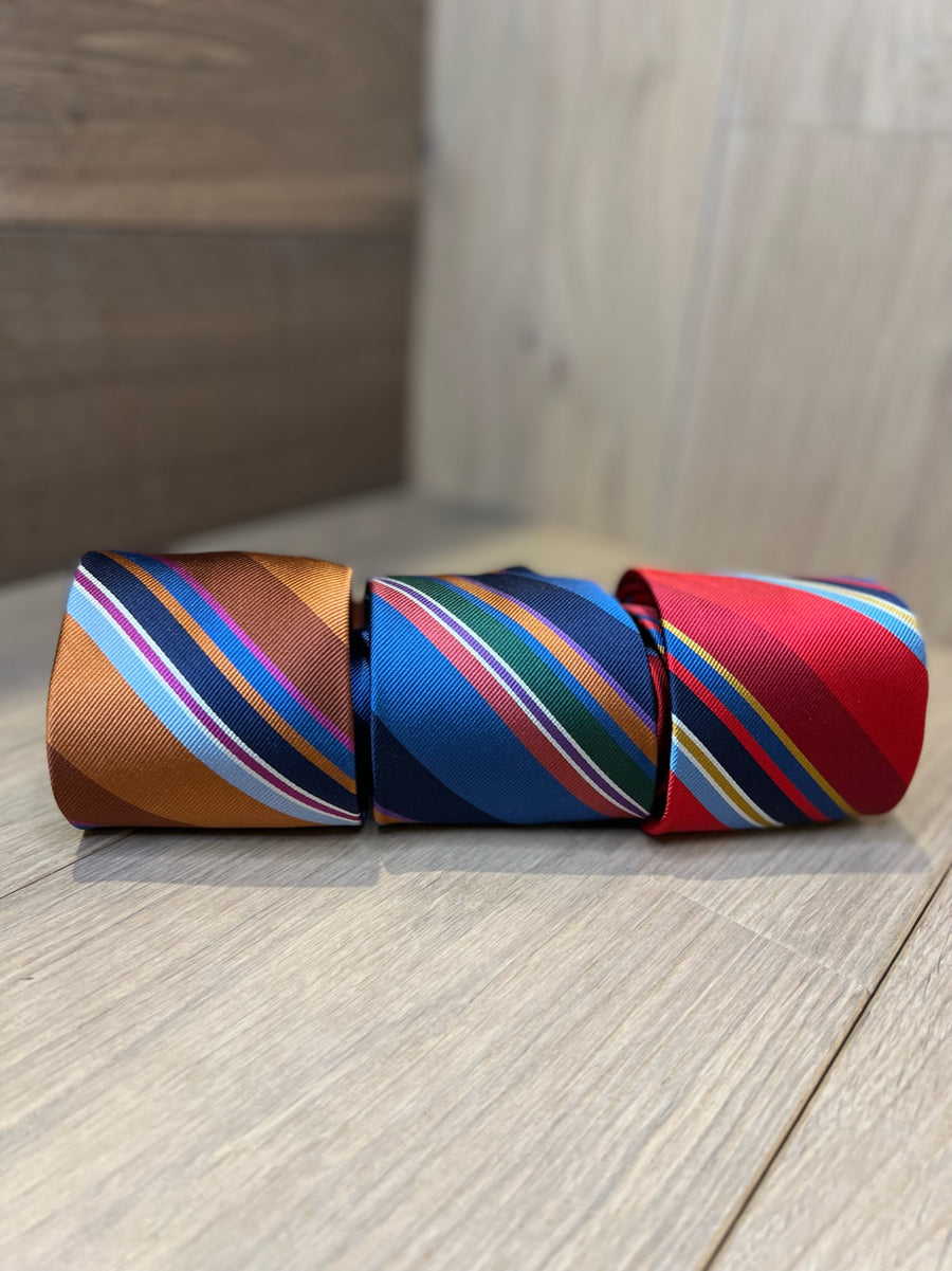Multi Stripe Necktie