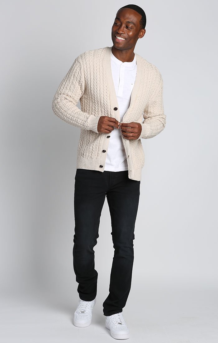 Cable Knit Cardigan – Mature