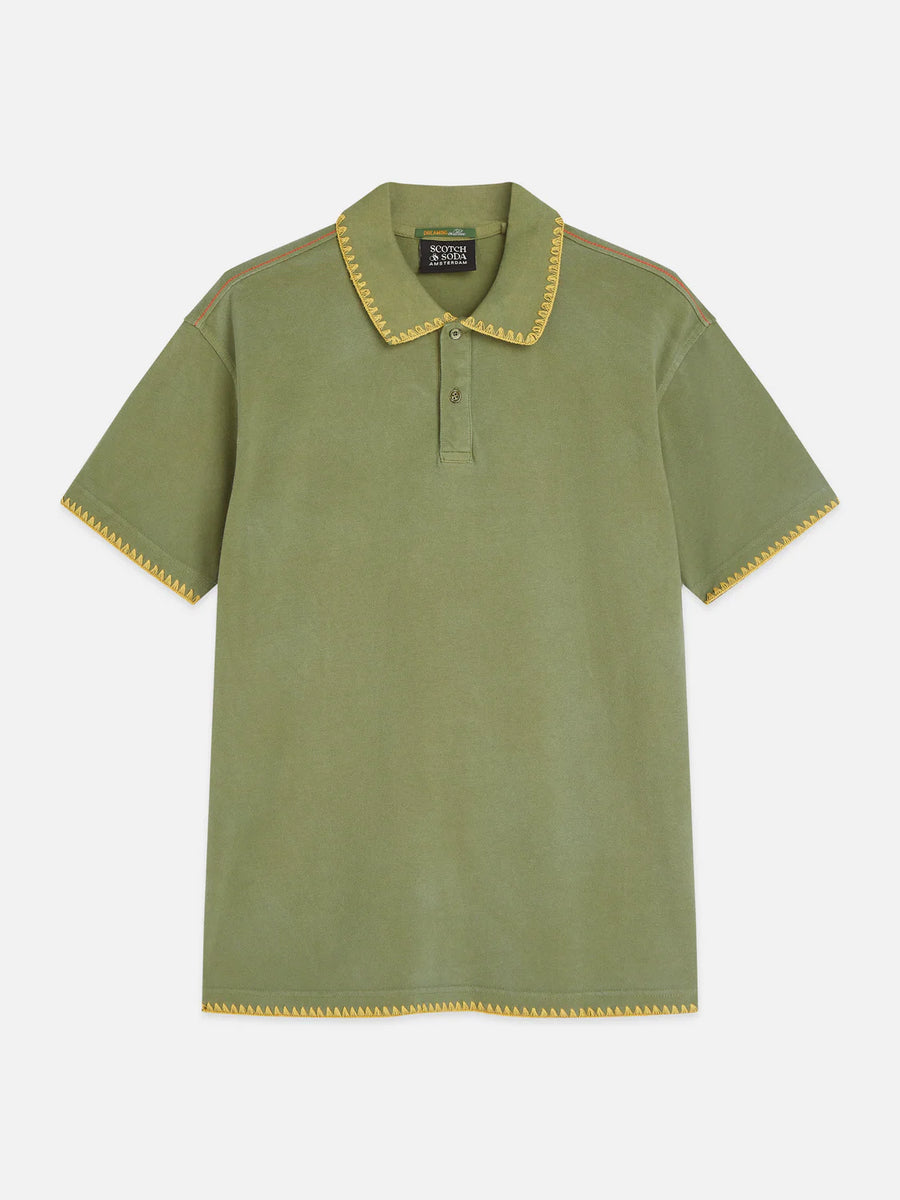 Pique Worked-out Polo – Mature