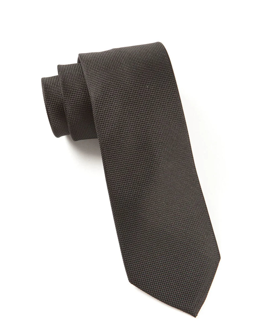 Solid Textured Tie