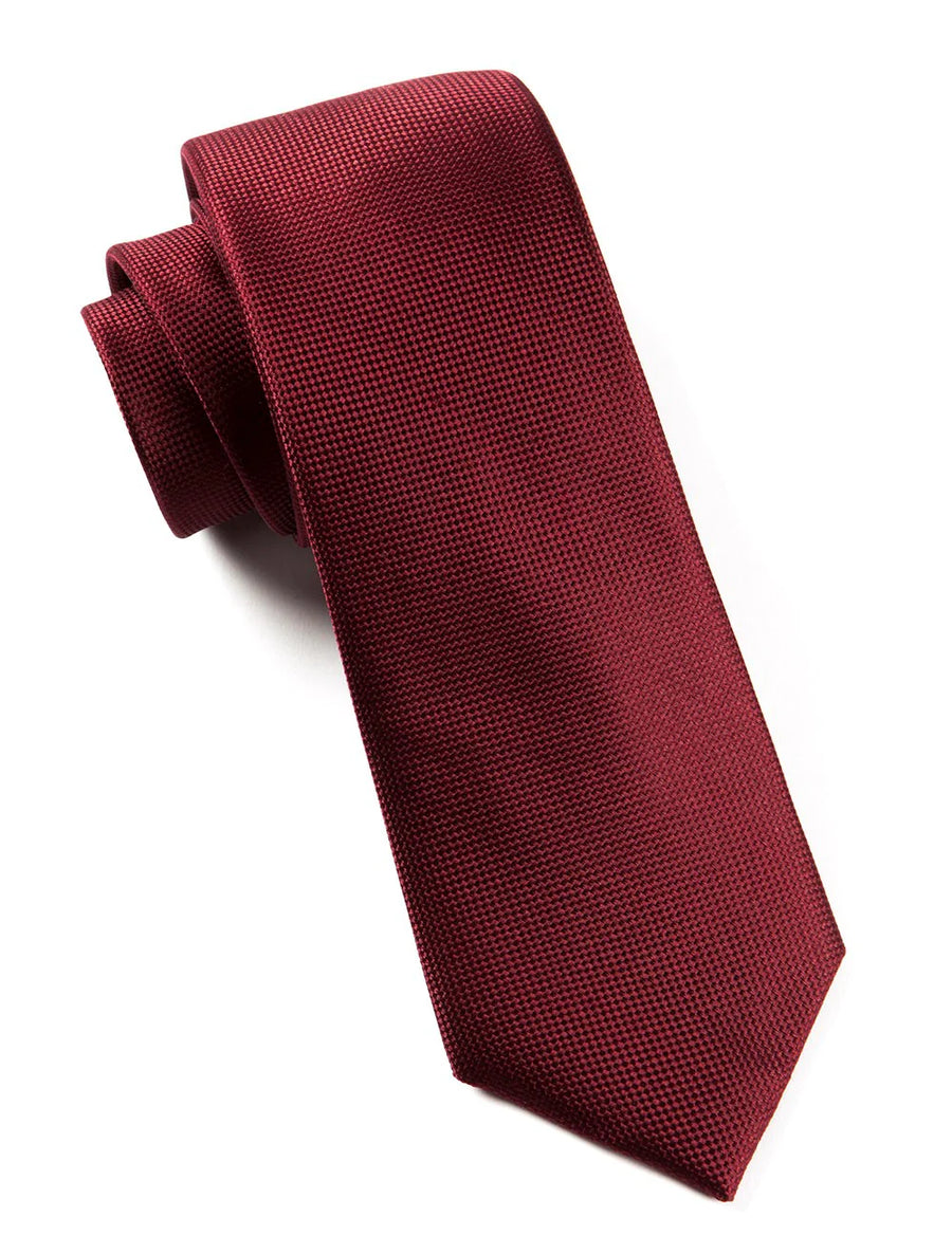 Solid Textured Tie