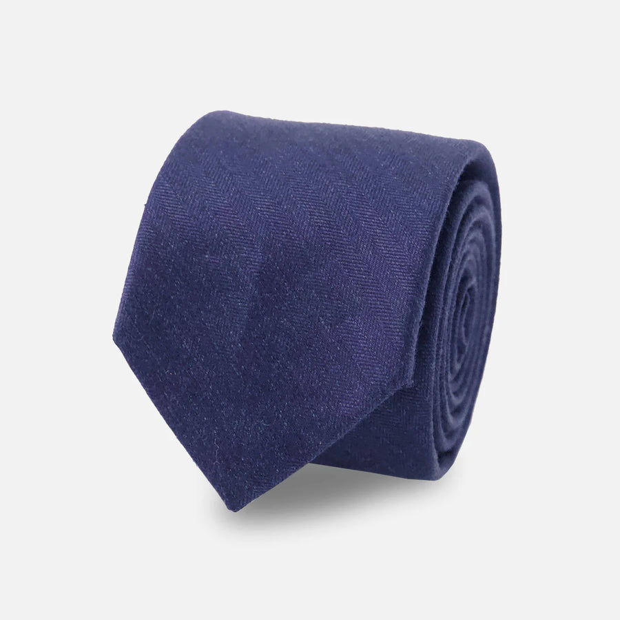 Linen Solid Tie