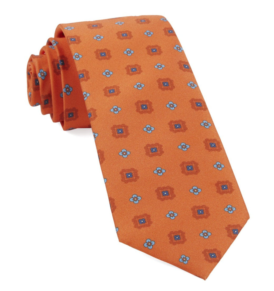 Wildflower Medallion Tie