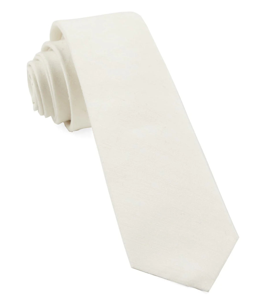 Linen Solid Tie