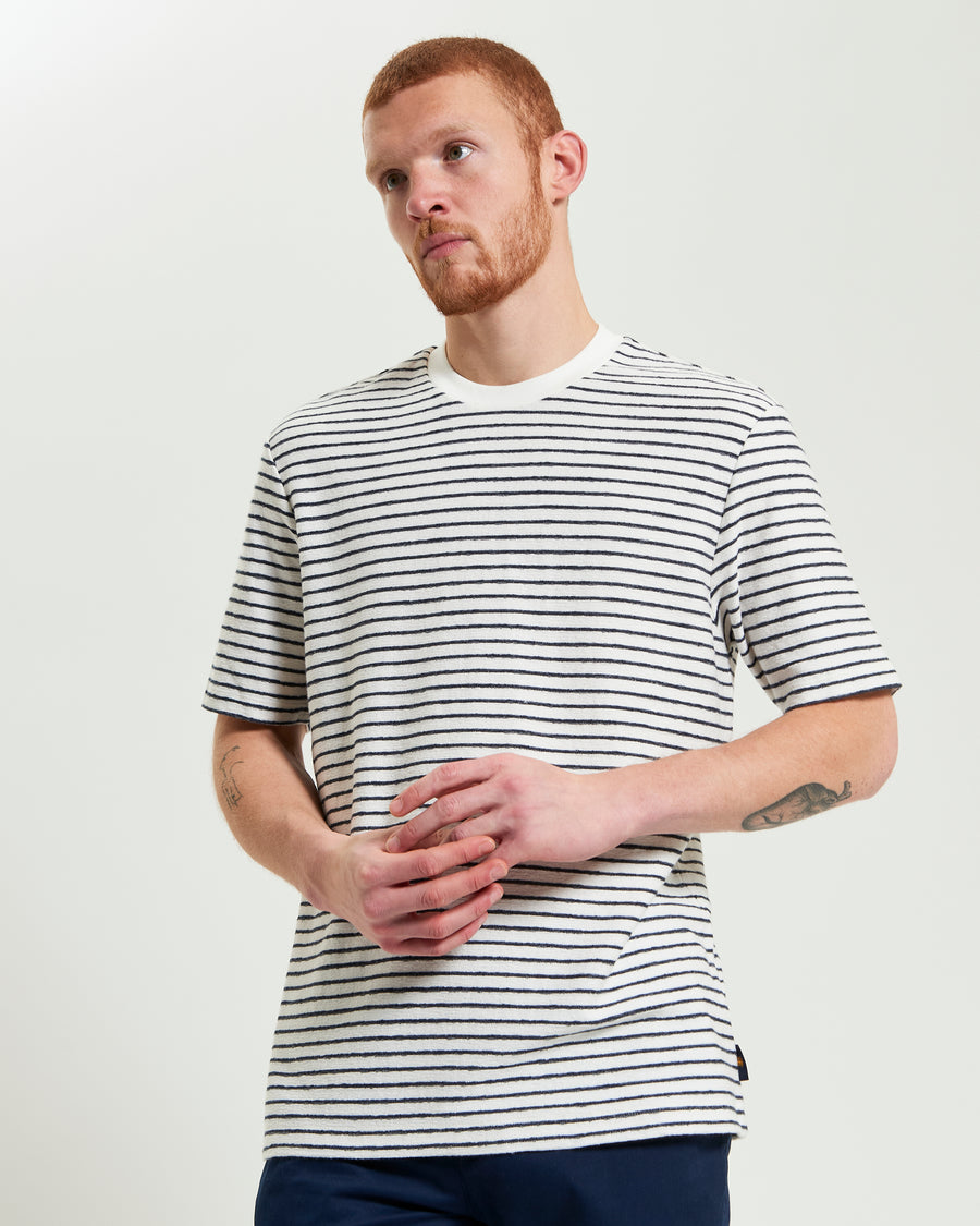 Knitted Stripped Crew