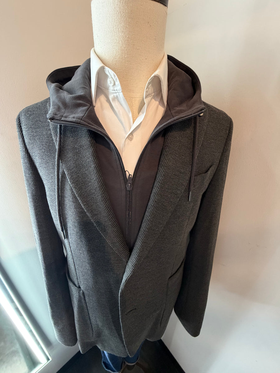 Slateshell Hoodie Blazer