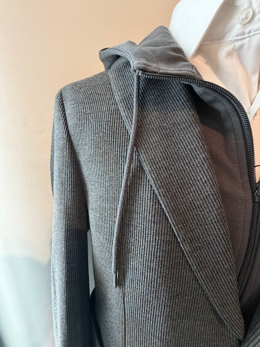 Slateshell Hoodie Blazer
