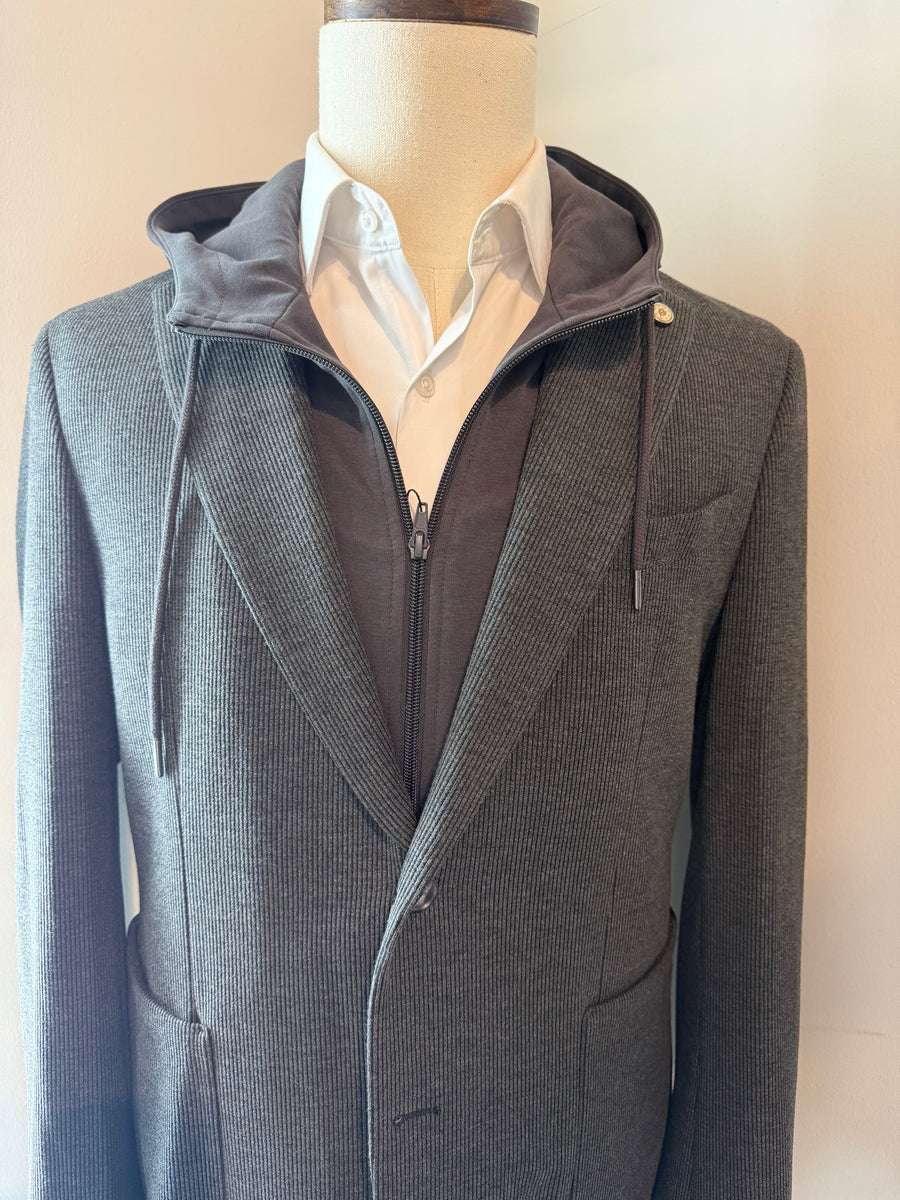 Slateshell Hoodie Blazer