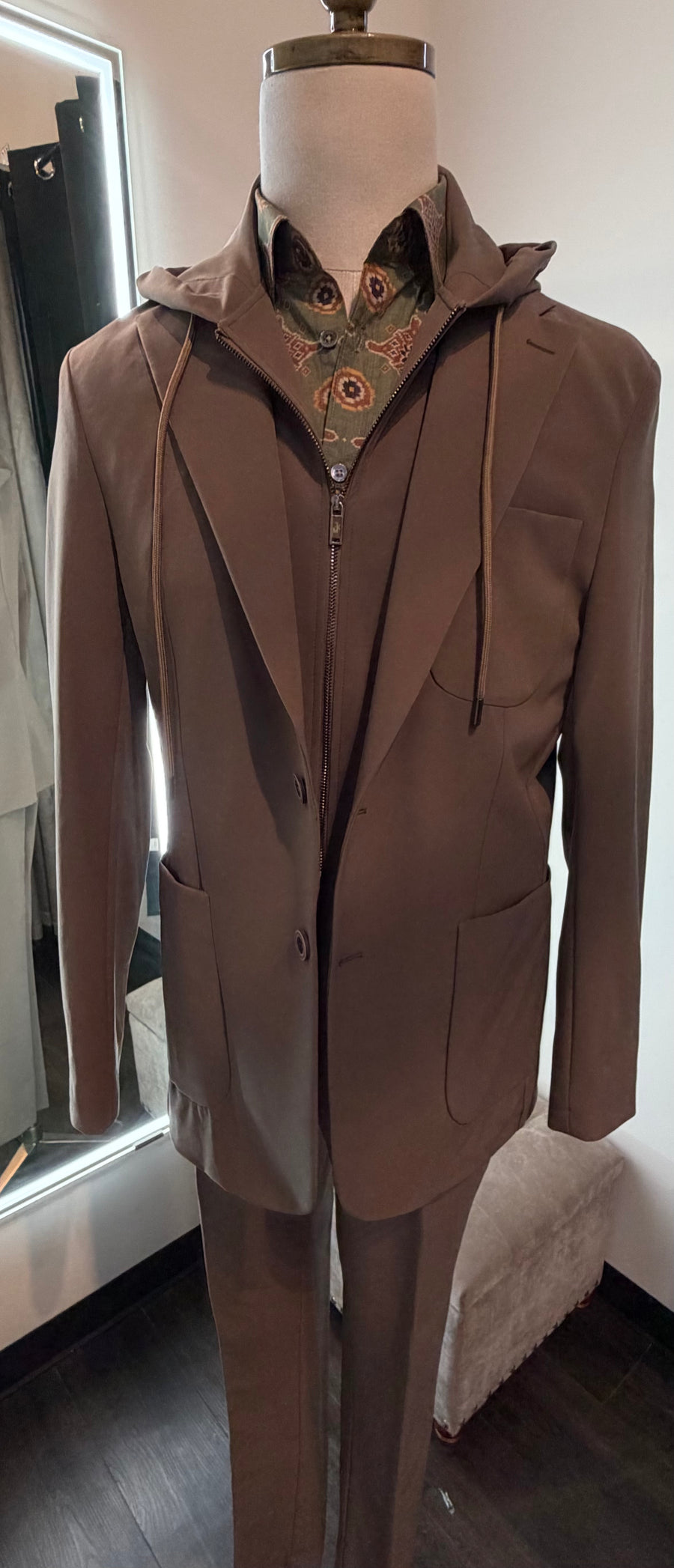 Athleisure Suit Sand