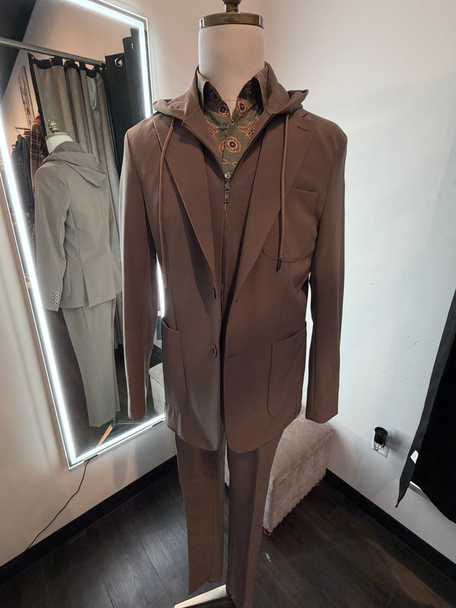 Athleisure Suit Sand
