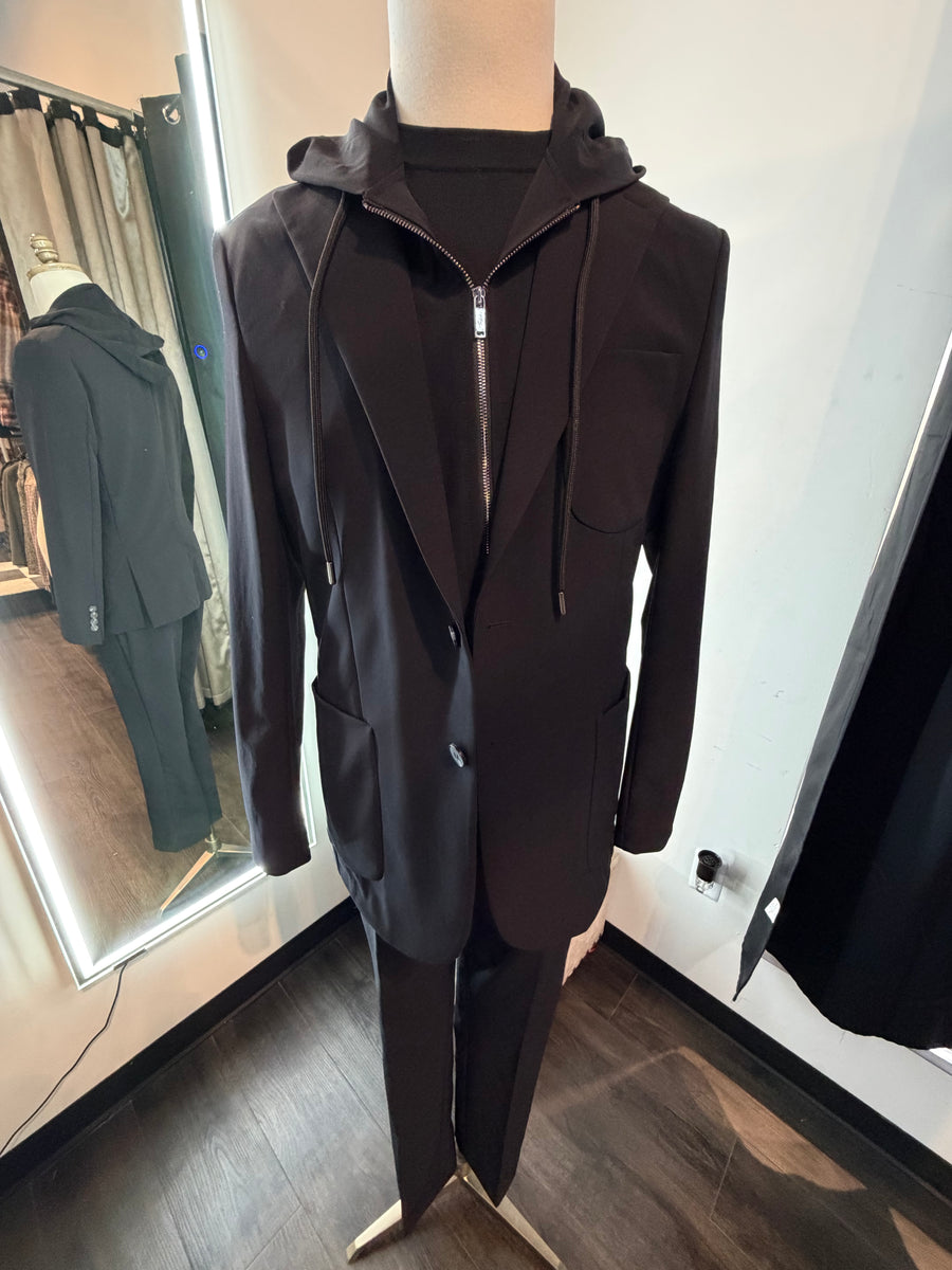 Athleisure Suit Black