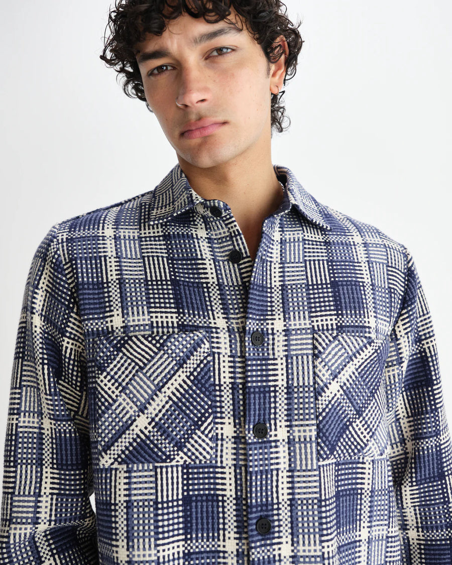 Basket Weave Overshirt