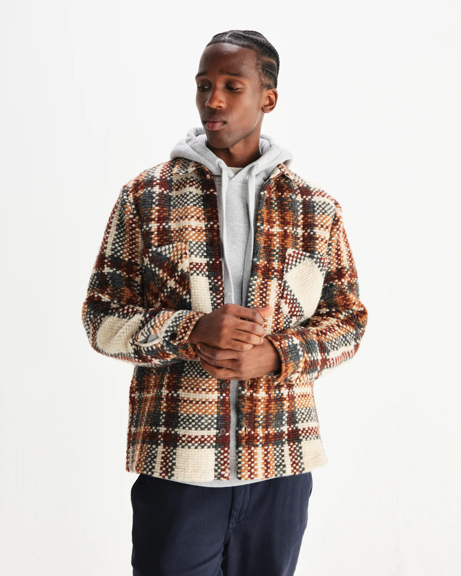 Wool Bobble Overshirt