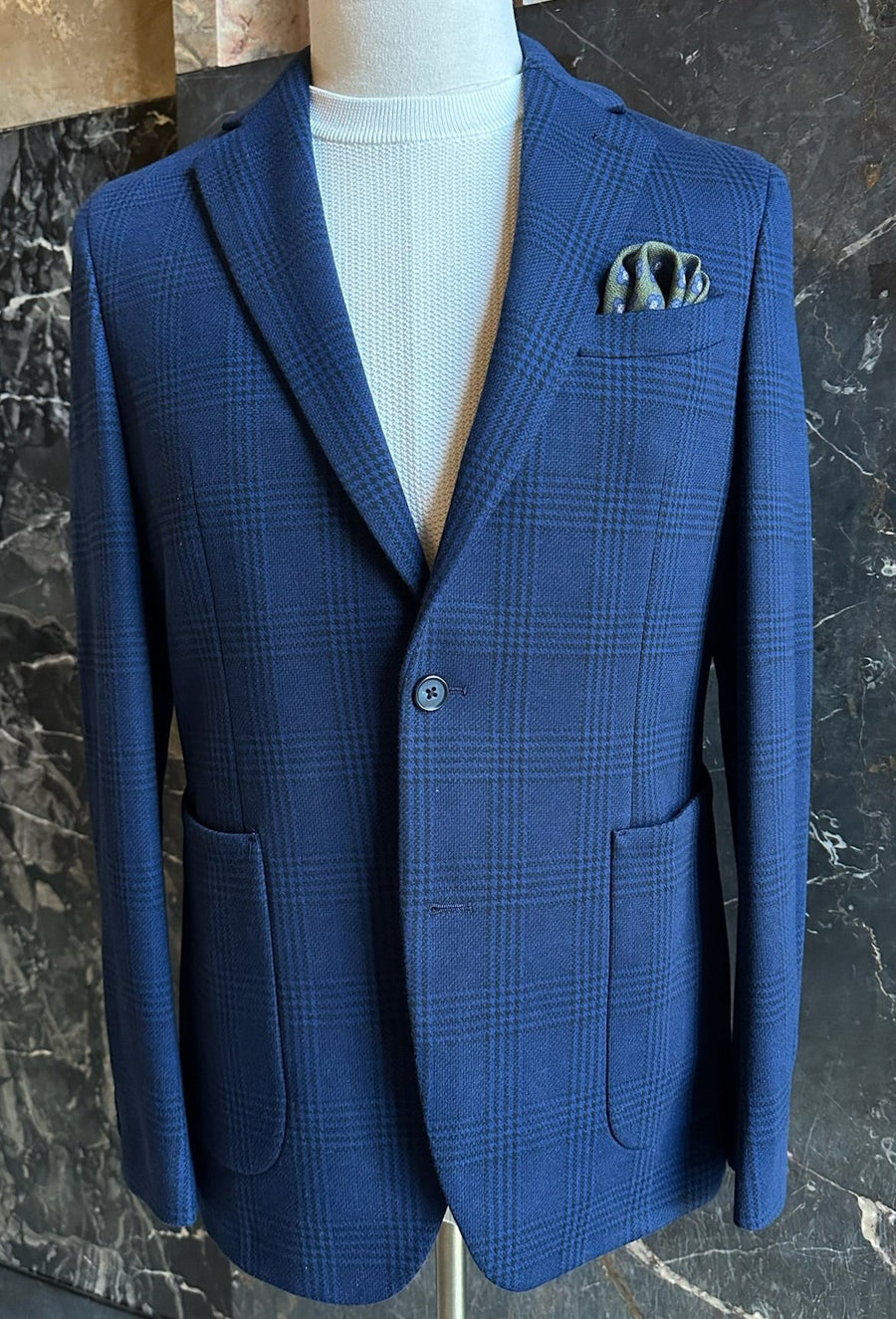 Midnight Plaid Blazer