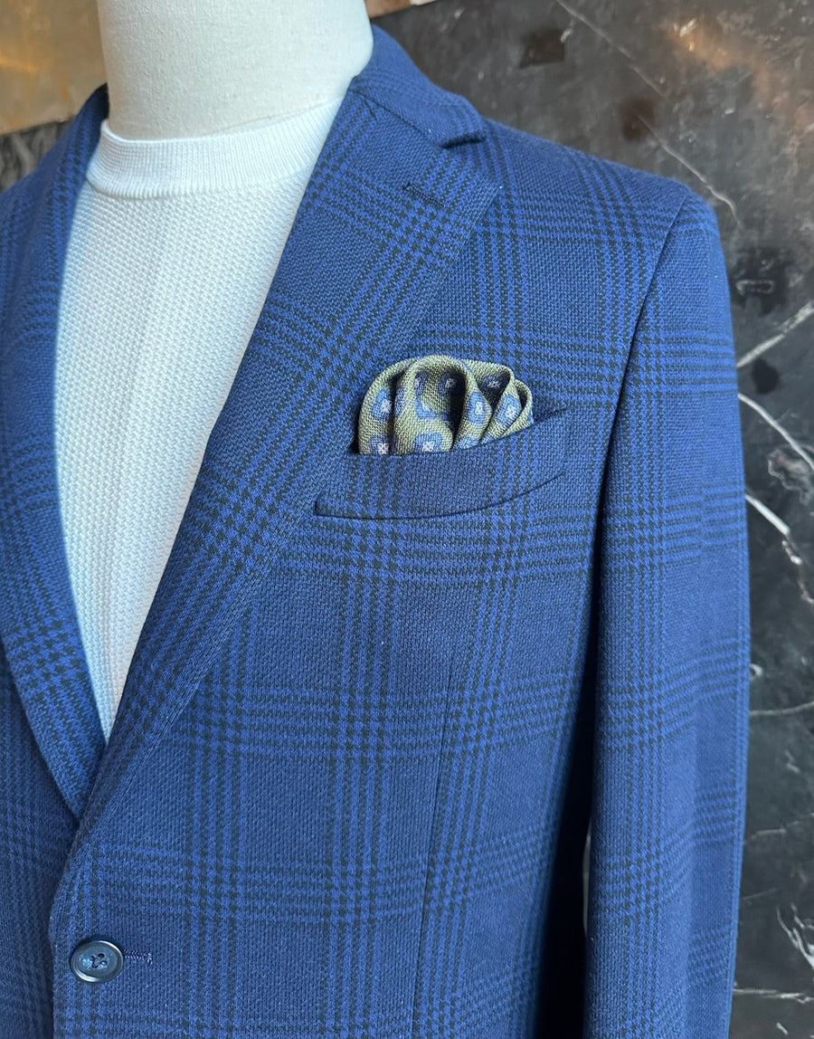 Midnight Plaid Blazer