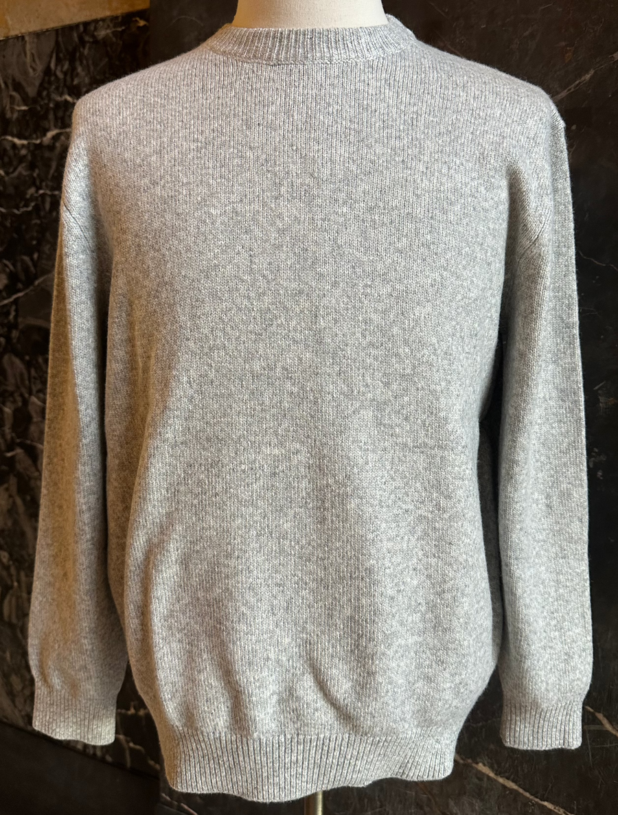 Grey Round Knit