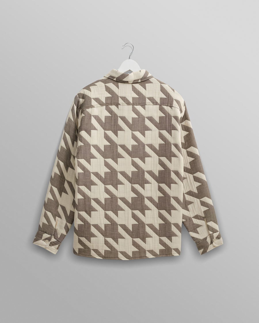 Houndstooth Quilt Overshirt