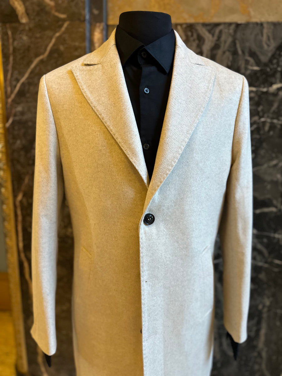 Ivory Echo Pea Coat