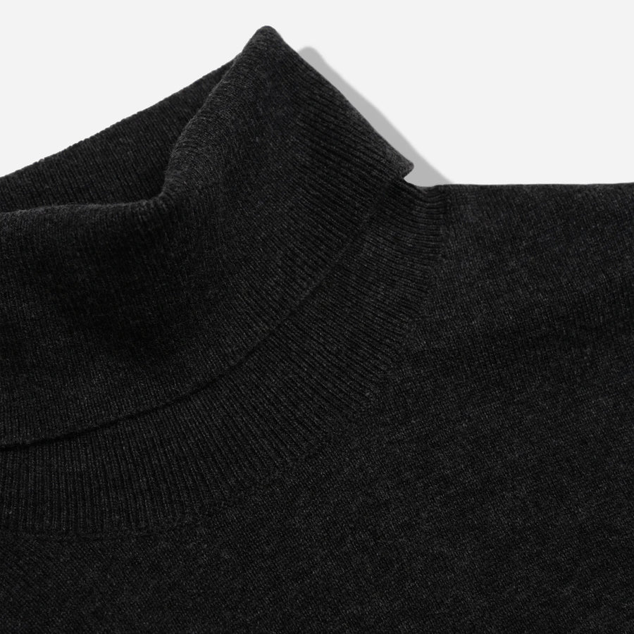 French Cuff Merino Rollneck Sweater