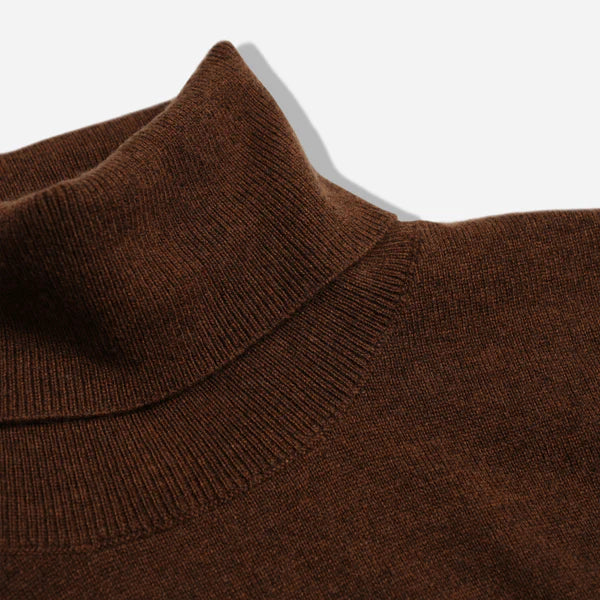 French Cuff Merino Rollneck Sweater