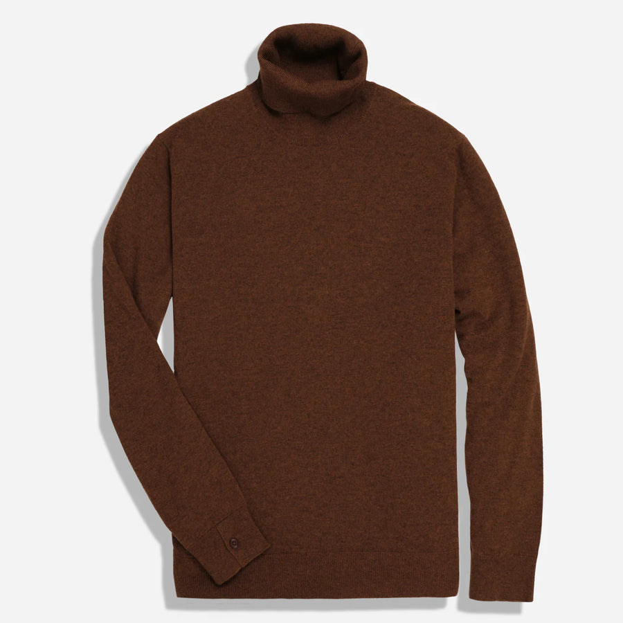 French Cuff Merino Rollneck Sweater