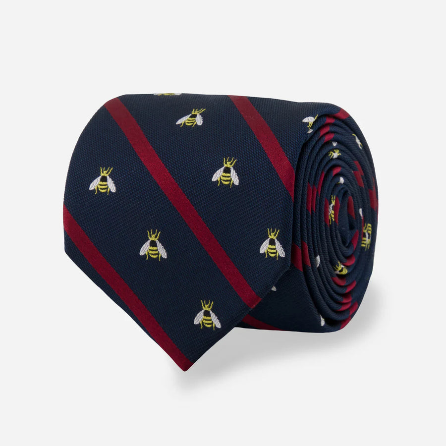 Bee Stripe Tie