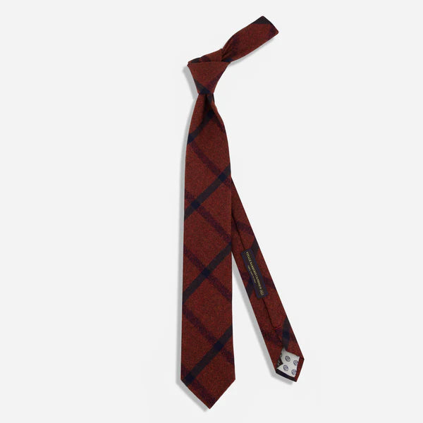 Barberis Wool Mosso Red Tie