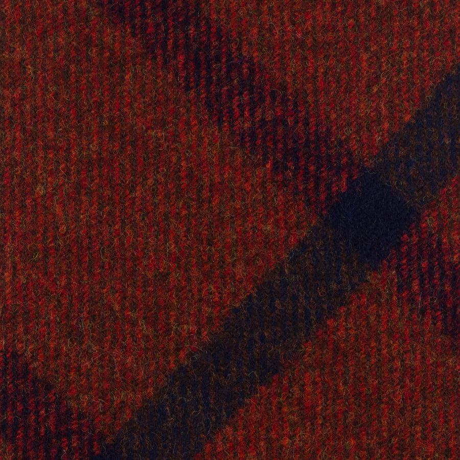 Barberis Wool Mosso Red Tie