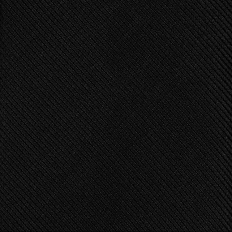 Solid Black Tie