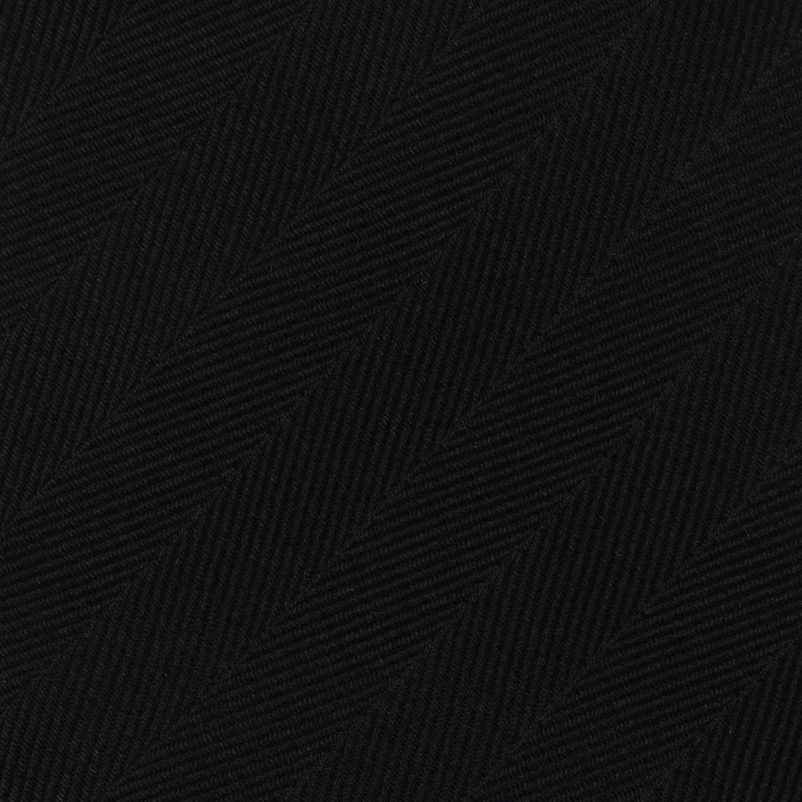 Herringbone Black Tie