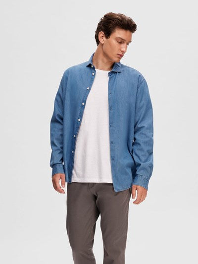 Untuck Denim Shirt