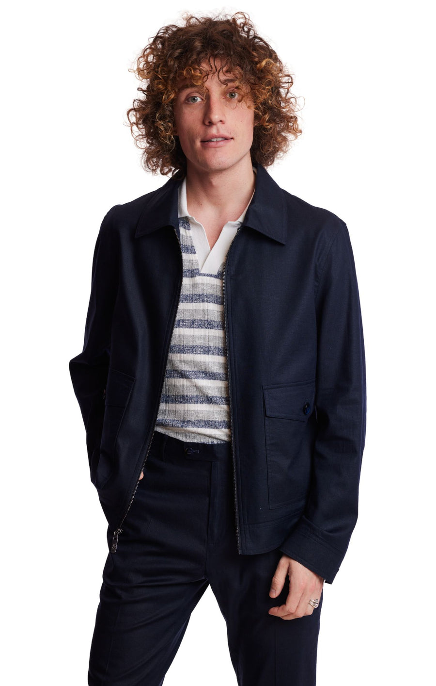 Seaside Navy Jacket