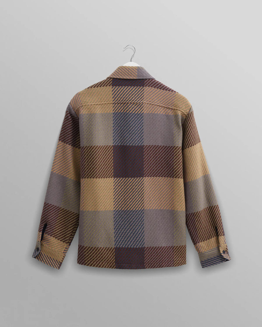 Whiting Overshirt Square Check