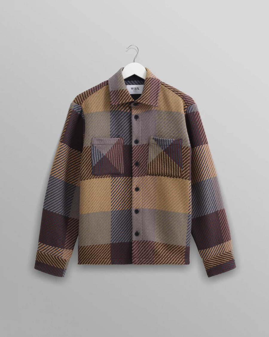 Whiting Overshirt Square Check