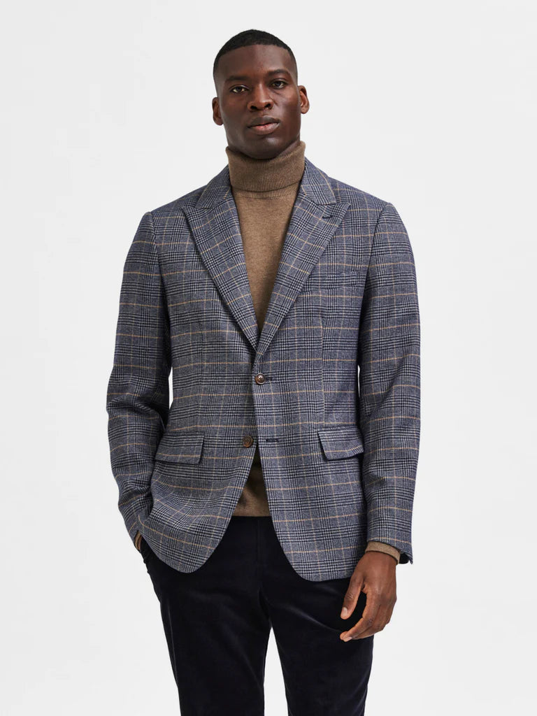 Glen Plaid Blazer