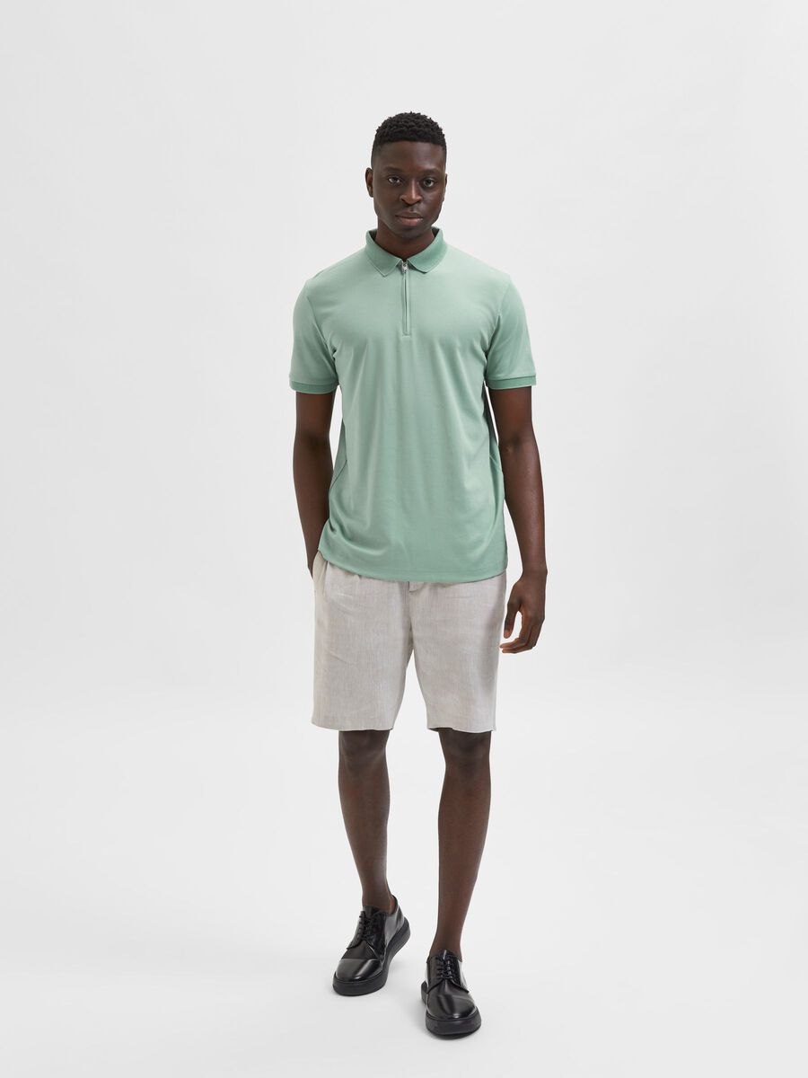 Fave Zip SS Polo