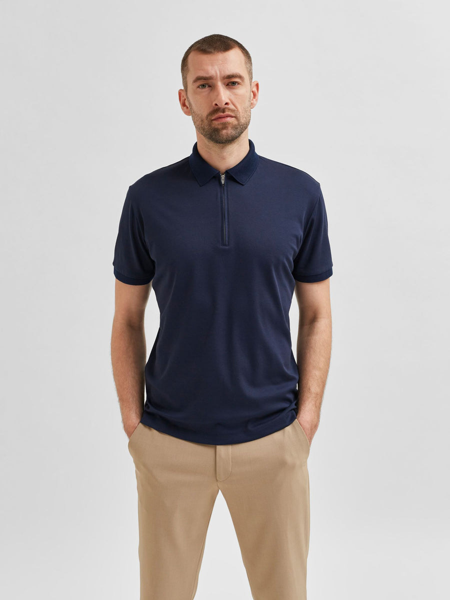 Fave Zip SS Polo