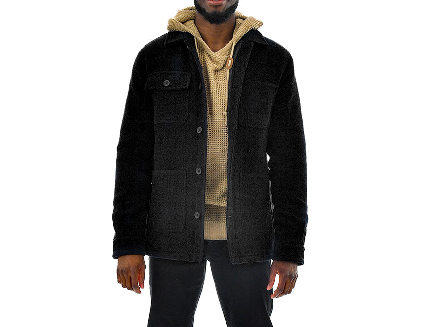 Black Woven Jacket