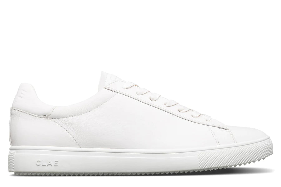 Triple White Leather