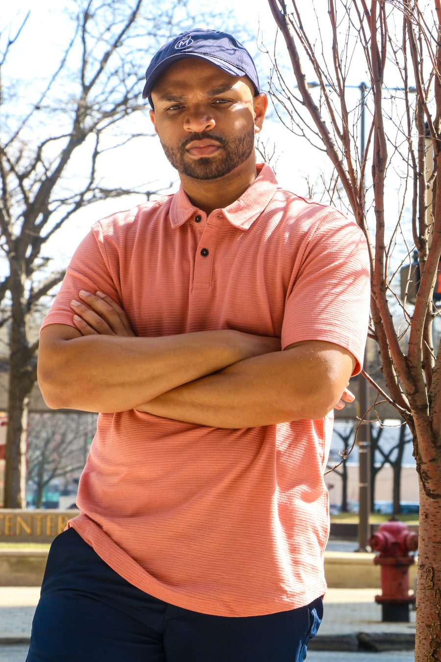 Textured Polo Shirt