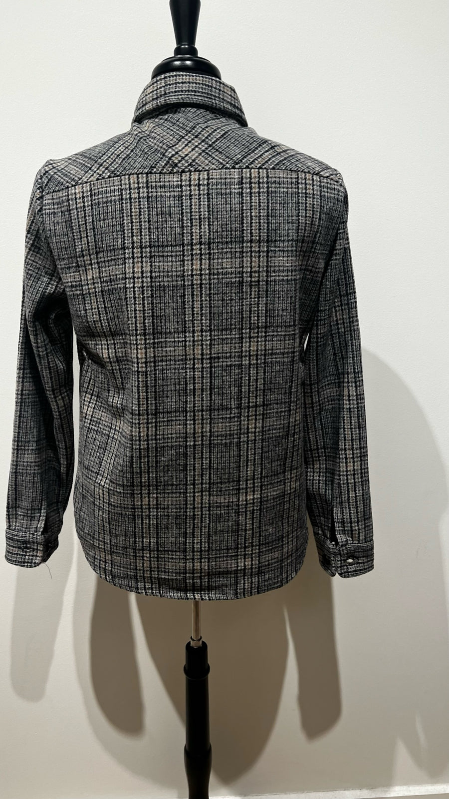 Grey Plaid Jacket