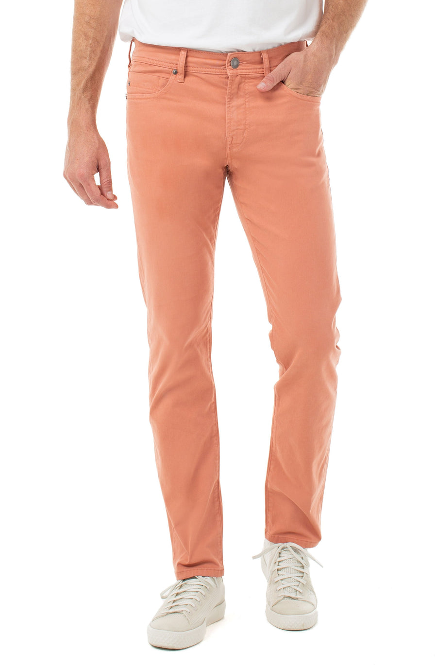 Twill Pant - Peach