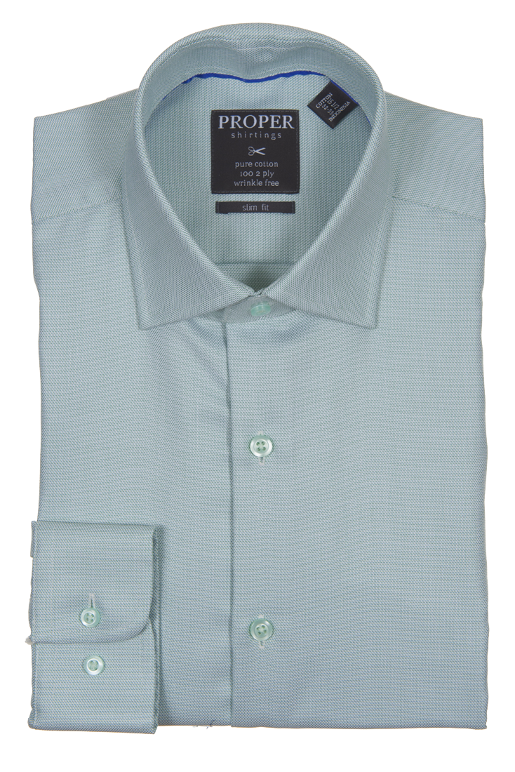 Proper Textured Dress Shirt