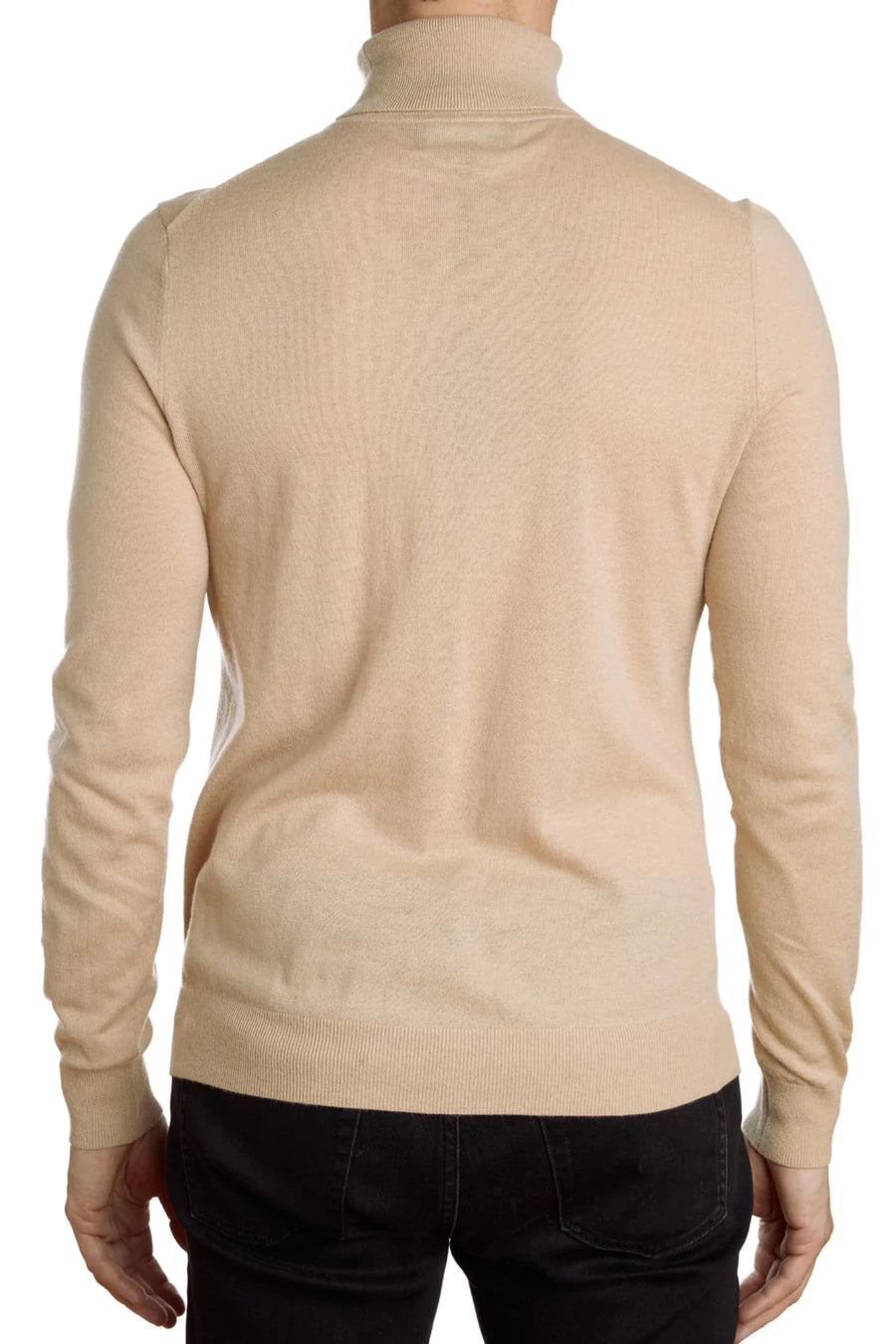 Cream Classic Turtleneck