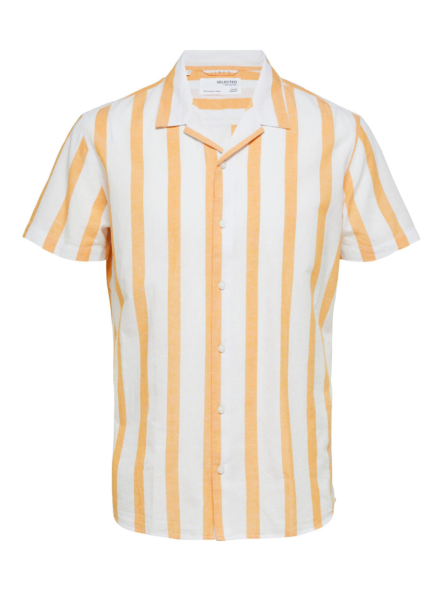 Peach Cuban Shirt