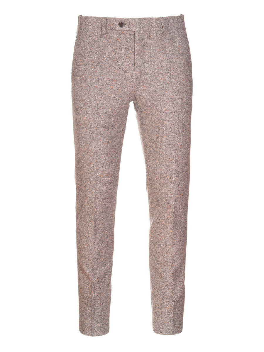 Melange Knit Pant - Lt Brown