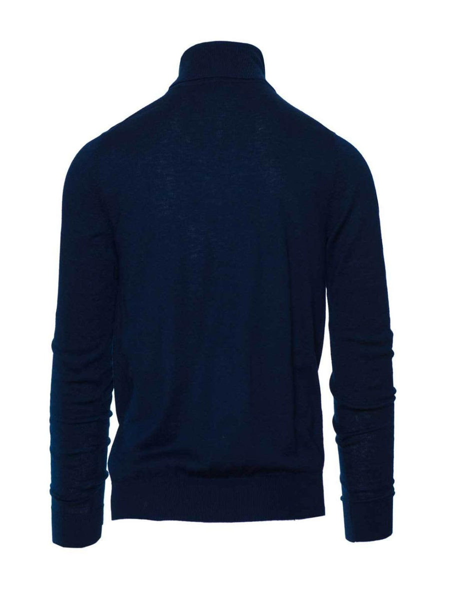 Navy Turtleneck