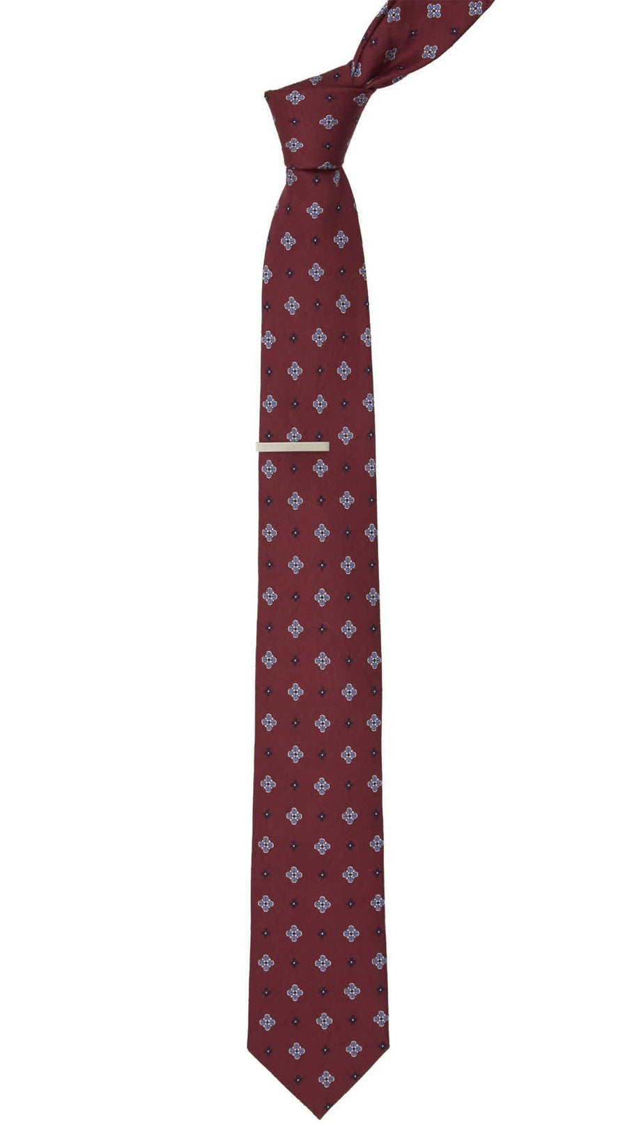 Harbor Classic Tie - Burgundy