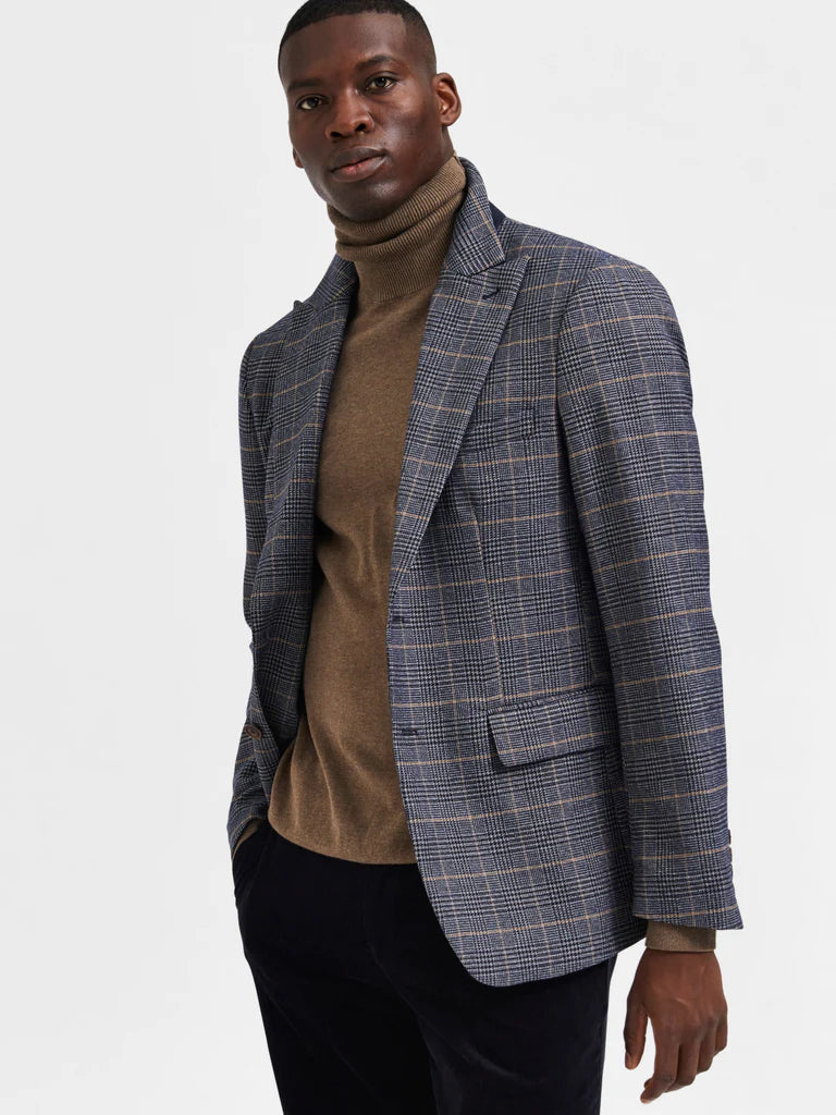 Glen Plaid Blazer